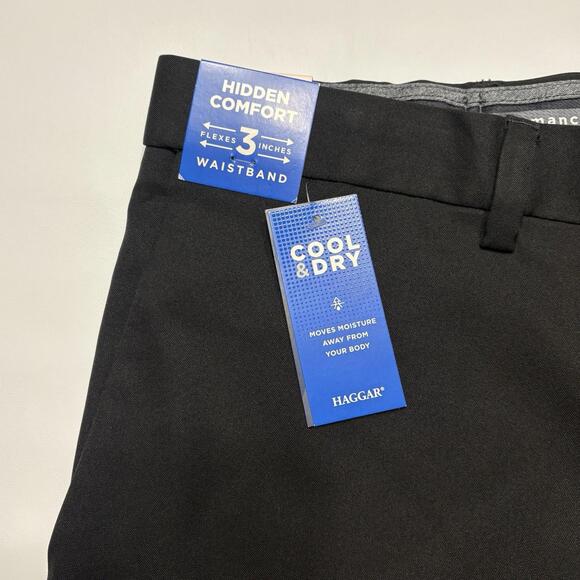 Haggar Cool Right Performance Flex Pants - New with Tags - Picture 5 of 10
